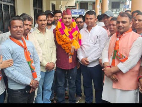 आनंद सिंह अधिकारी बने चंपावत जिला पंचायत अध्यक्ष, सर्वसम्मति से भाजपा प्रत्याशी