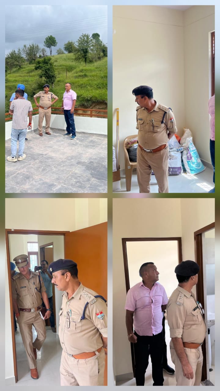 कोतवाली चंपावत में 6 आवासीय भवनों का थर्ड पार्टी निरीक्षण, पुलिस उपाध्यक्ष शिवराज सिंह राणा ने किया अवलोकन