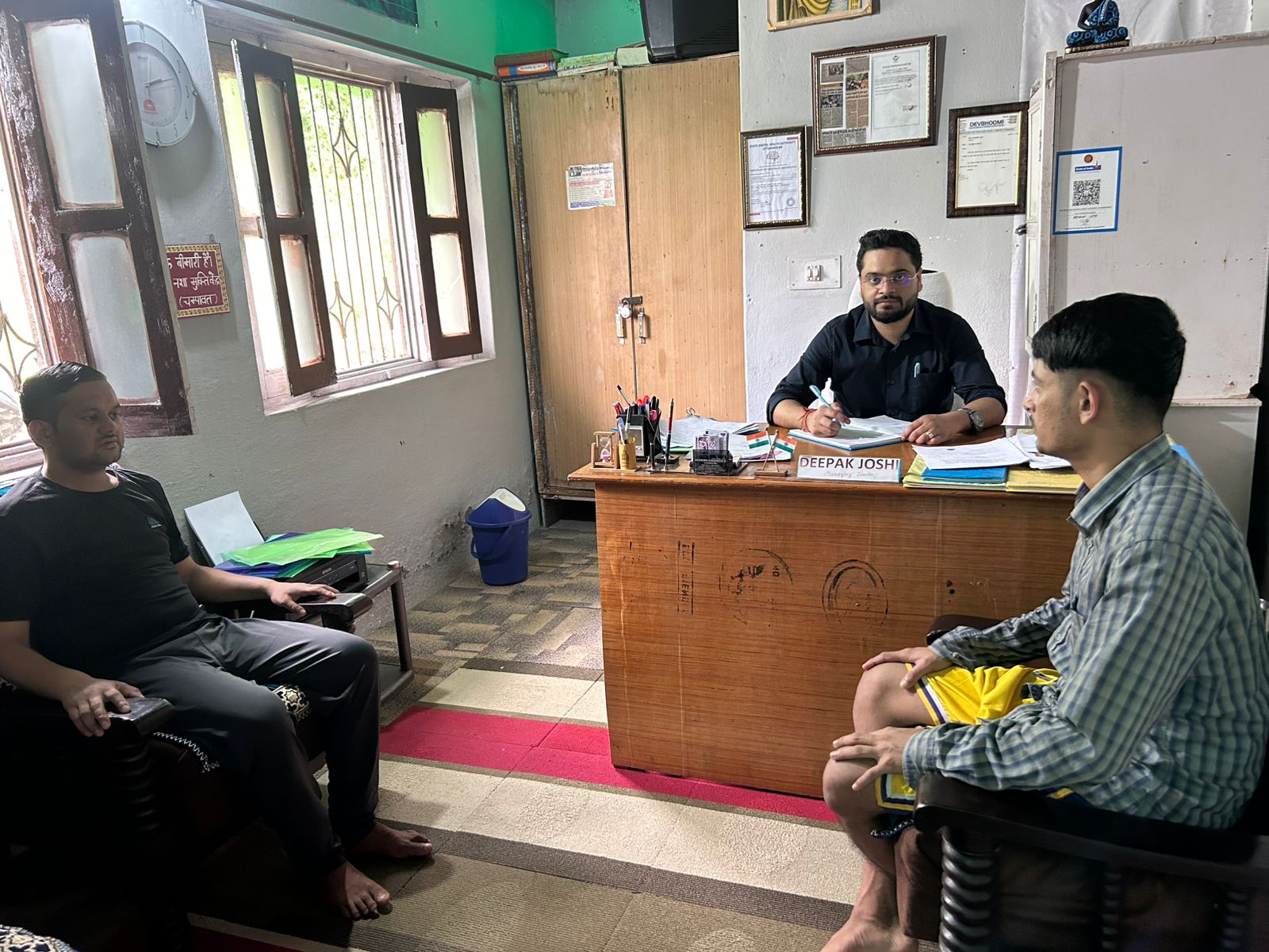 नशा मुक्ति केंद्र कफलांग में काउंसलिंग एवं उपचार की समीक्षा : नशा मुक्त समाज की ओर सशक्त पहल