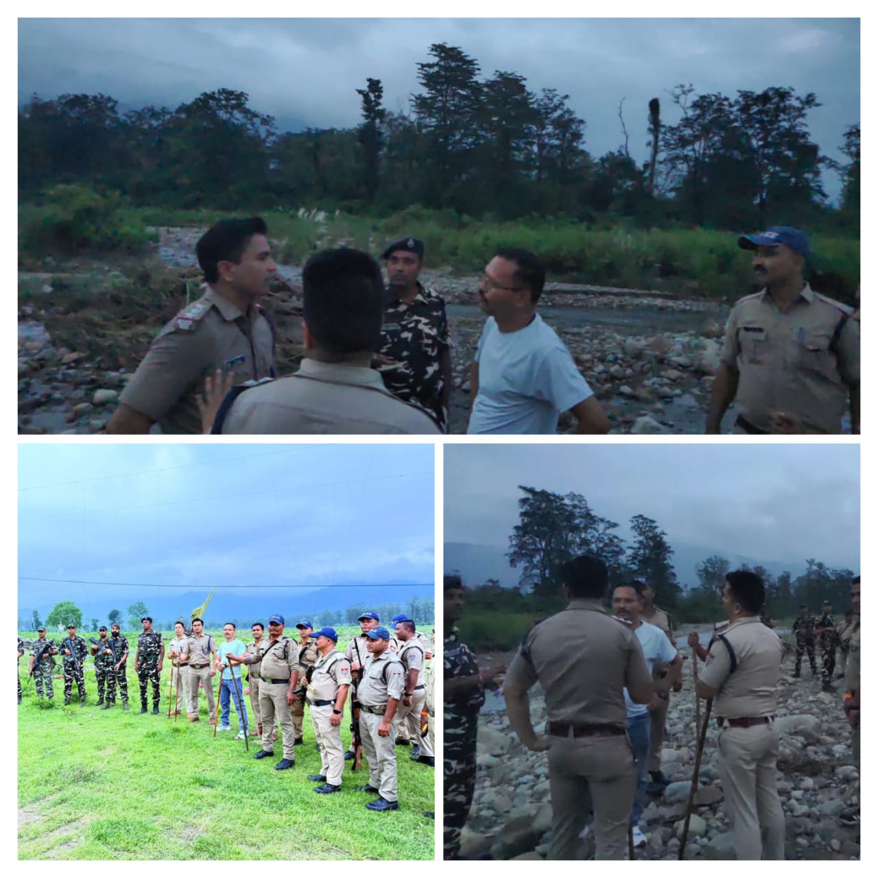 भारत-नेपाल सीमा पर पुलिस का सघन गश्त और चेकिंग अभियान