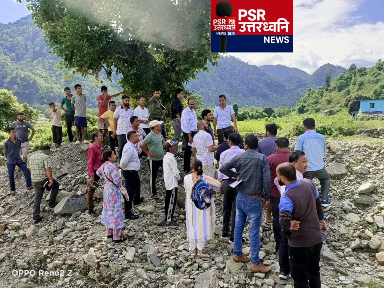 ग्राम पंचायत दियूरी के बिलौना तोक में लधिया नदी से हो रहे भू-कटाव का जिलाधिकारी ने किया निरीक्षण   भू-कटाव रोकने को जिलाधिकारी के निर्देश  चैनलाइजेशन और नाले का वैज्ञानिक ट्रीटमेंट होगा