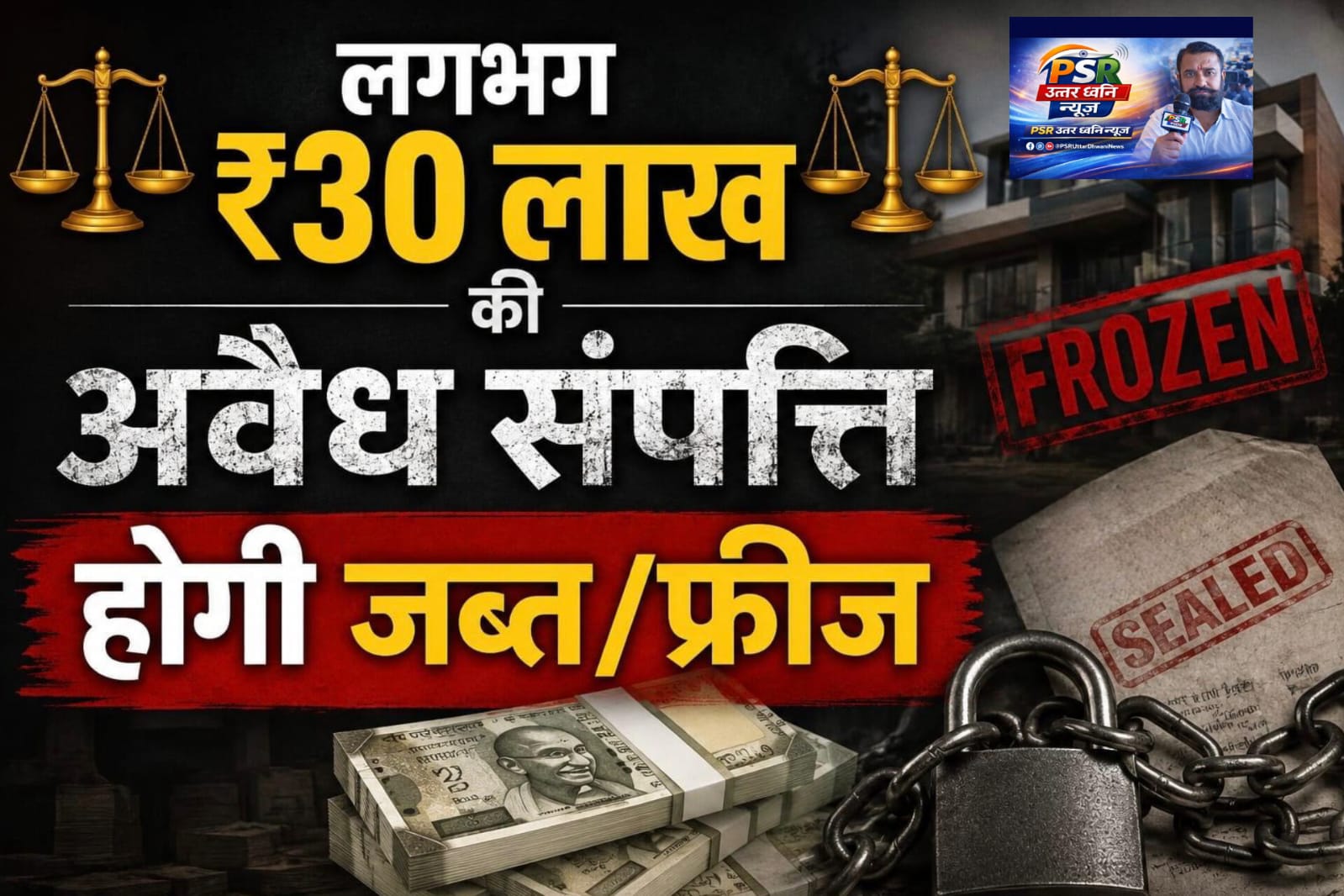 पुलिस का नशा माफियाओं पर बड़ा प्रहार   ₹30 लाख की अवैध संपत्ति होगी कुर्क