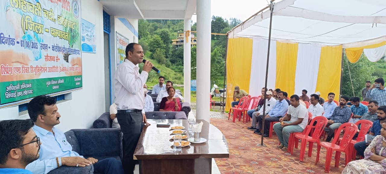 कोलीढेक झील परिसर में गुरुवार को भव्य नदी महोत्सव कार्यक्रम का आयोजन